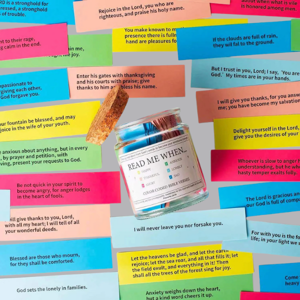 Scripture Tab & Inspiration Verse Jar Bundle